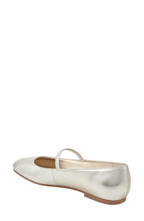 Marc Fisher Ltd Urella Mary Jane Flat In Gold