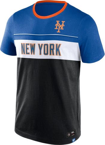 Men's Fanatics Branded Orange New York Mets Official Logo T-Shirt