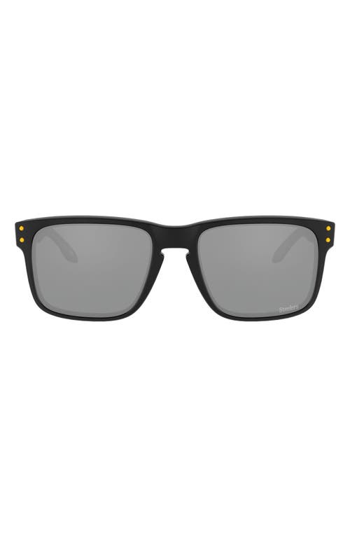 Oakley x Pittsburgh Steelers Holbrook 57mm Square Sunglasses in Black at Nordstrom