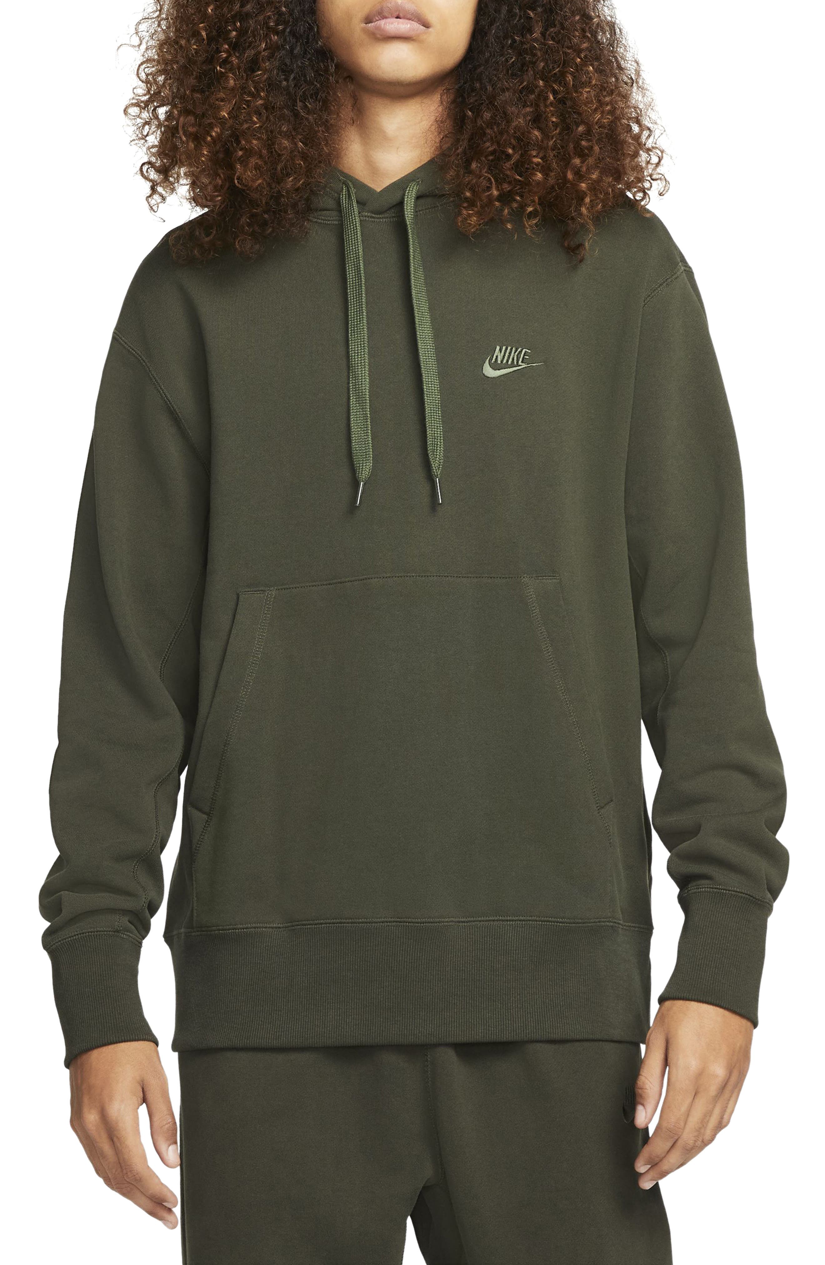 nike foundation moletom com capuz khaki