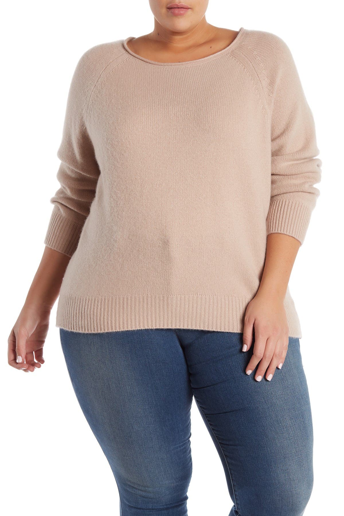 plus size cashmere sweater