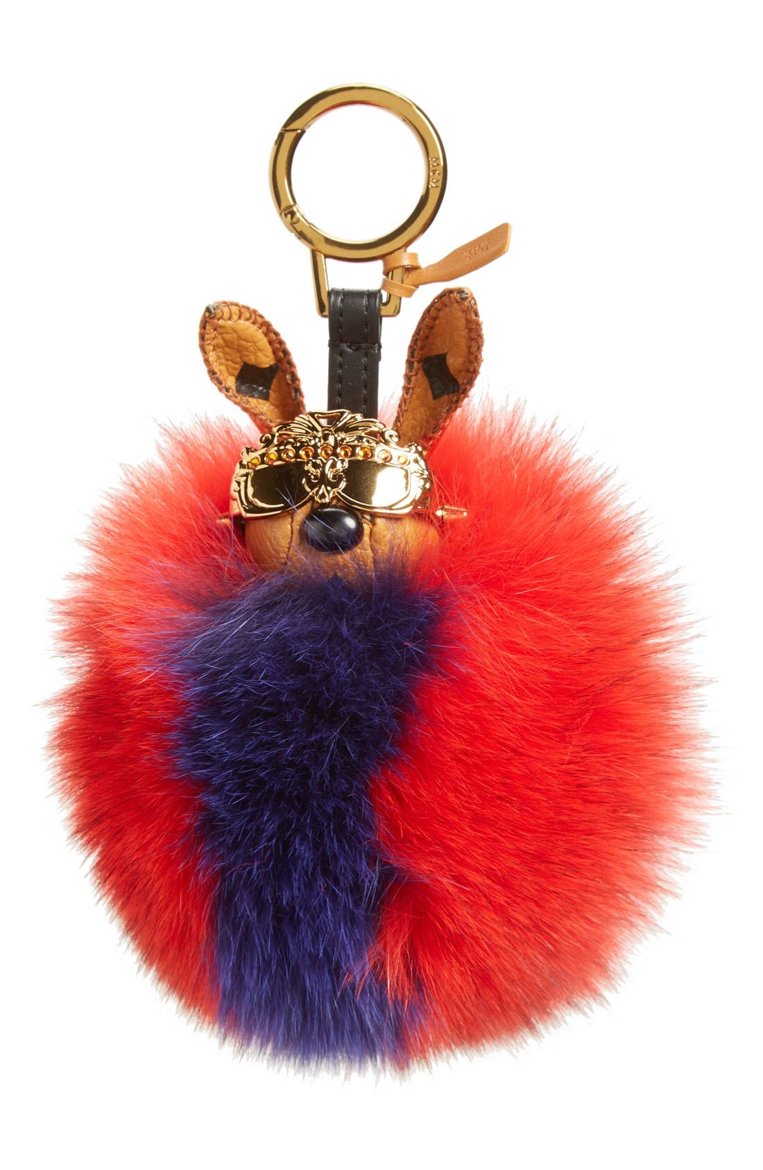 MCM 'Rabbit' Genuine Fox Fur Bag Charm Nordstrom