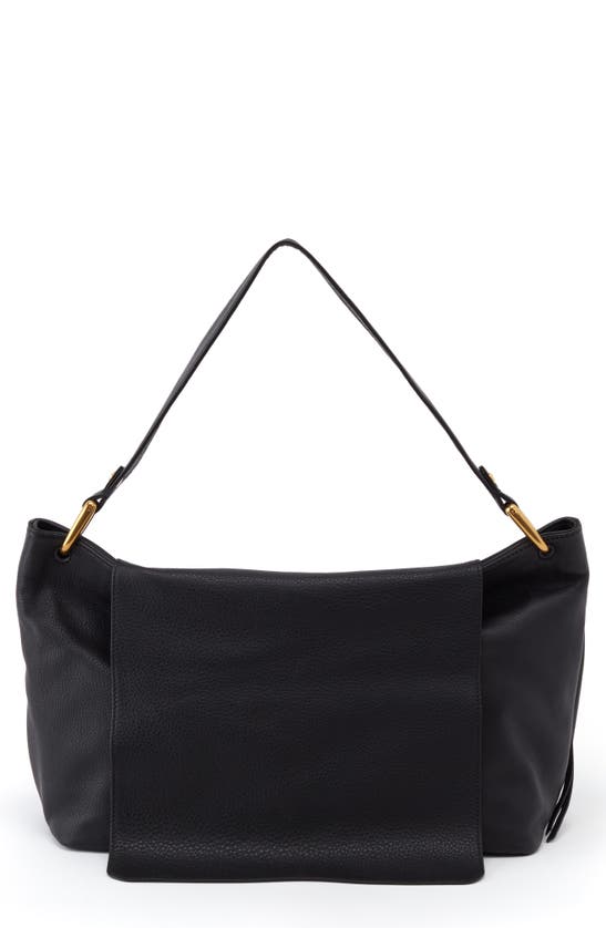 Hobo Ventura Leather Shoulder Bag In Black | ModeSens