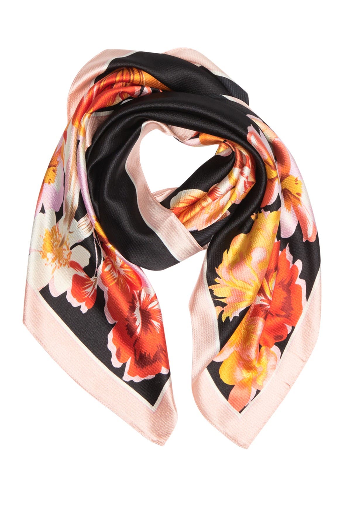 Vince Camuto Floral Printed Square Scarf Nordstrom Rack