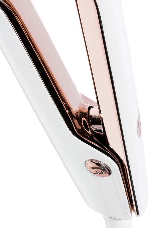 T3 Certified Refurbished Singlepass X Flat Iron In White