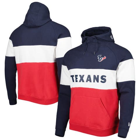 : New Era Men's Red/Royal Buffalo Bills Throwback Colorblocked  Pullover Hoodie : Sports & Outdoors