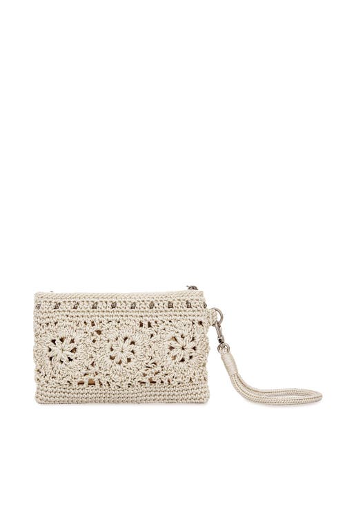 The Sak Vita Wristlet In Natural Medallion
