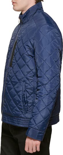 Cole haan mixed on sale media quilted jacket