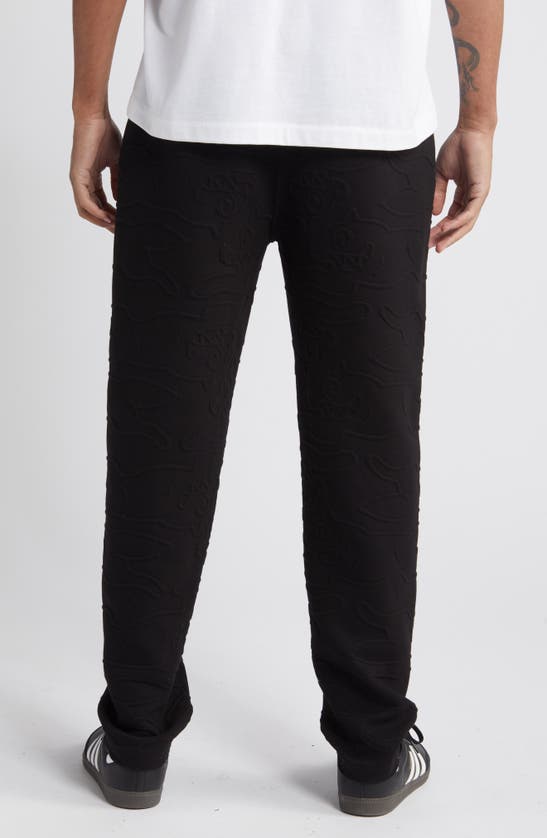 Shop Icecream Laced Knit Pants In Black