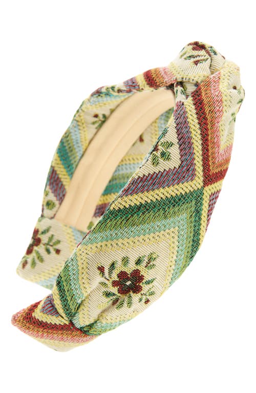 Autumn Adeigbo Woven Diamond Twist Headband