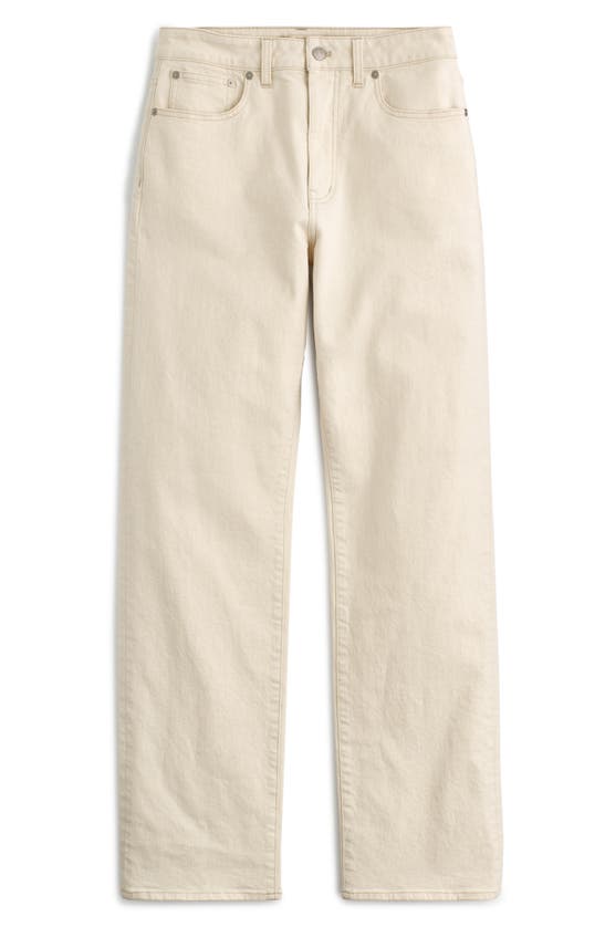 Madewell The Curvy '90s Straight Leg Jeans In Vintage Canvas