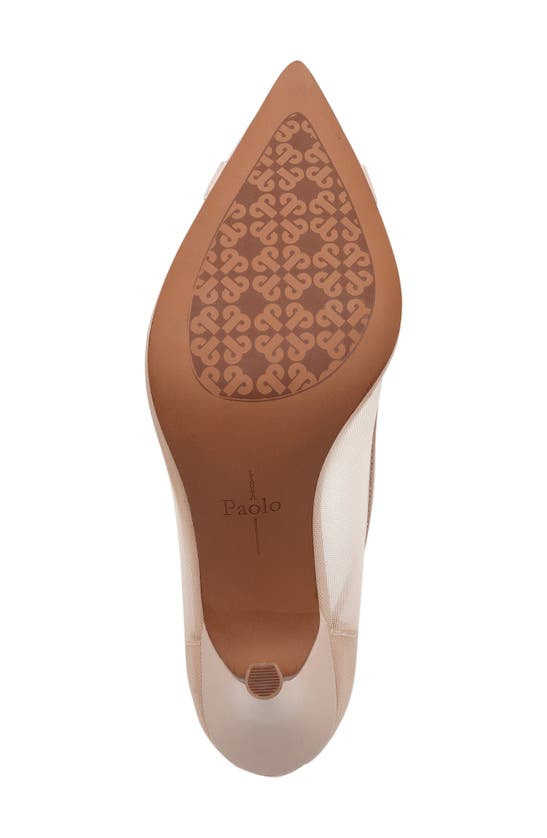 Linea Paolo Persia Pointed Toe Pump In Blush