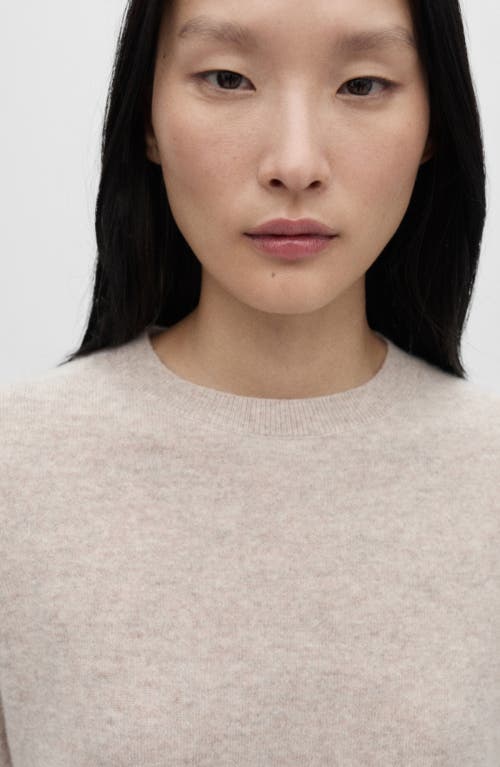 Mango Cashmere Sweater In Gray
