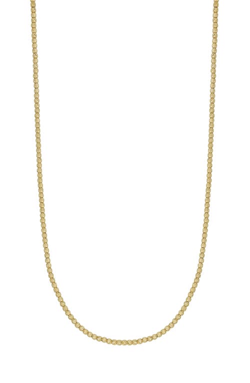 Bony Levy 14k Gold Beaded Necklace In 14k Yellow Gold