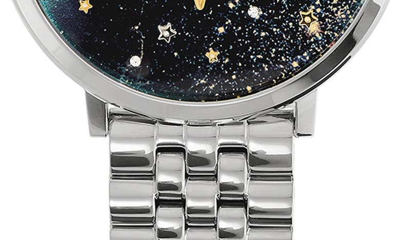 Shop Olivia Burton Celestial Nova Bracelet Watch, 35mm In Blue