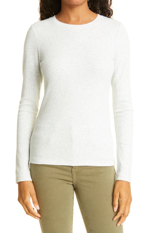 Club Monaco Carolena Cotton Blend Top in Grey at Nordstrom, Size Small