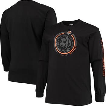 FANATICS Men's Fanatics Branded Black Cincinnati Bengals Big & Tall Color  Pop Long Sleeve T-Shirt