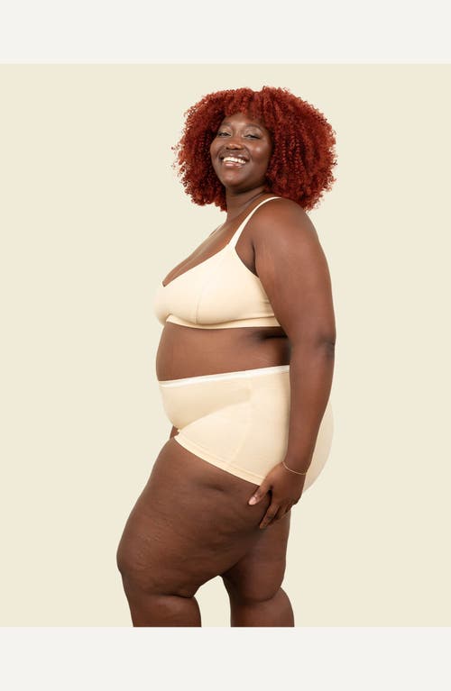 Subset Triangle Soft Bra In Wheat