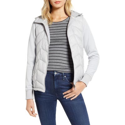 Barbour Sidelight Quilted Hooded Jacket, US / 14 UK - White