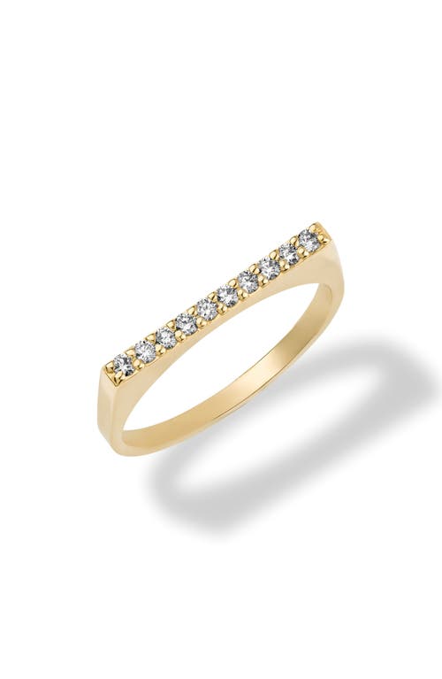 LANA LANA PAVÉ DIAMOND GEOMETRIC RING