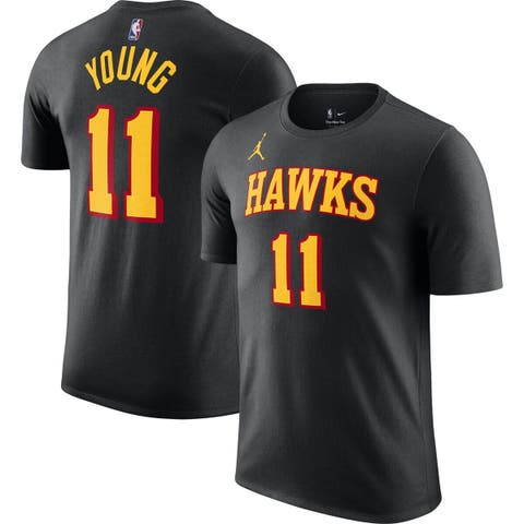 Starter Atlanta Hawks Retro Short Sleeve Shirt XL / Hawks Red Mens Sportswear