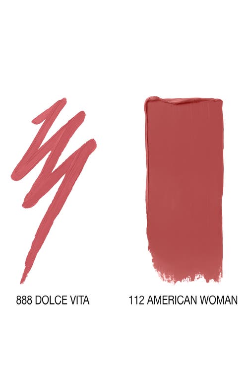 Shop Nars Mini Powermatte Lip Duo $35 Value In American Woman/dolce Vita