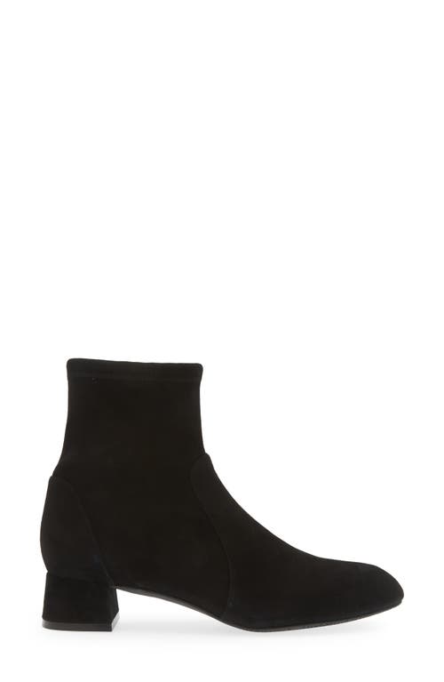 Shop Stuart Weitzman Grace Sock Bootie In Black