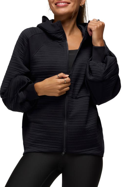 Shop Prana Send Off Oversize Jacket In Black