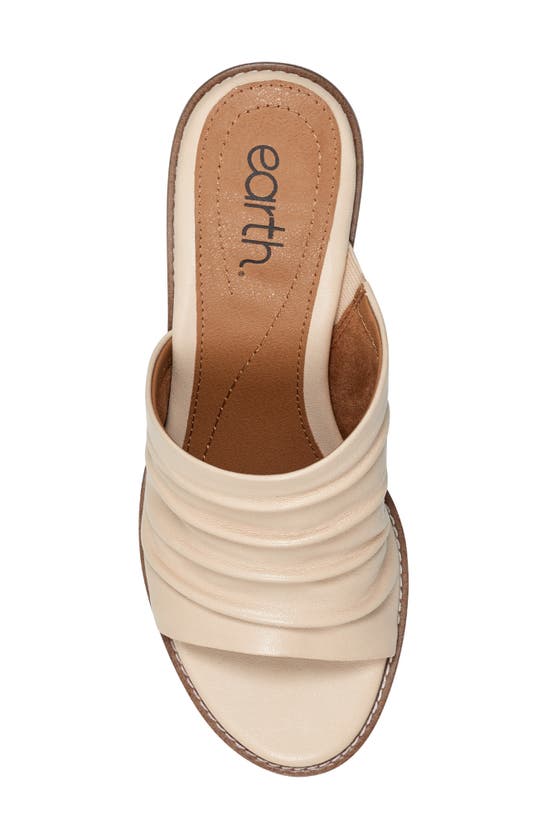 Shop Earth ® Adara Slide Sandal In Ivory