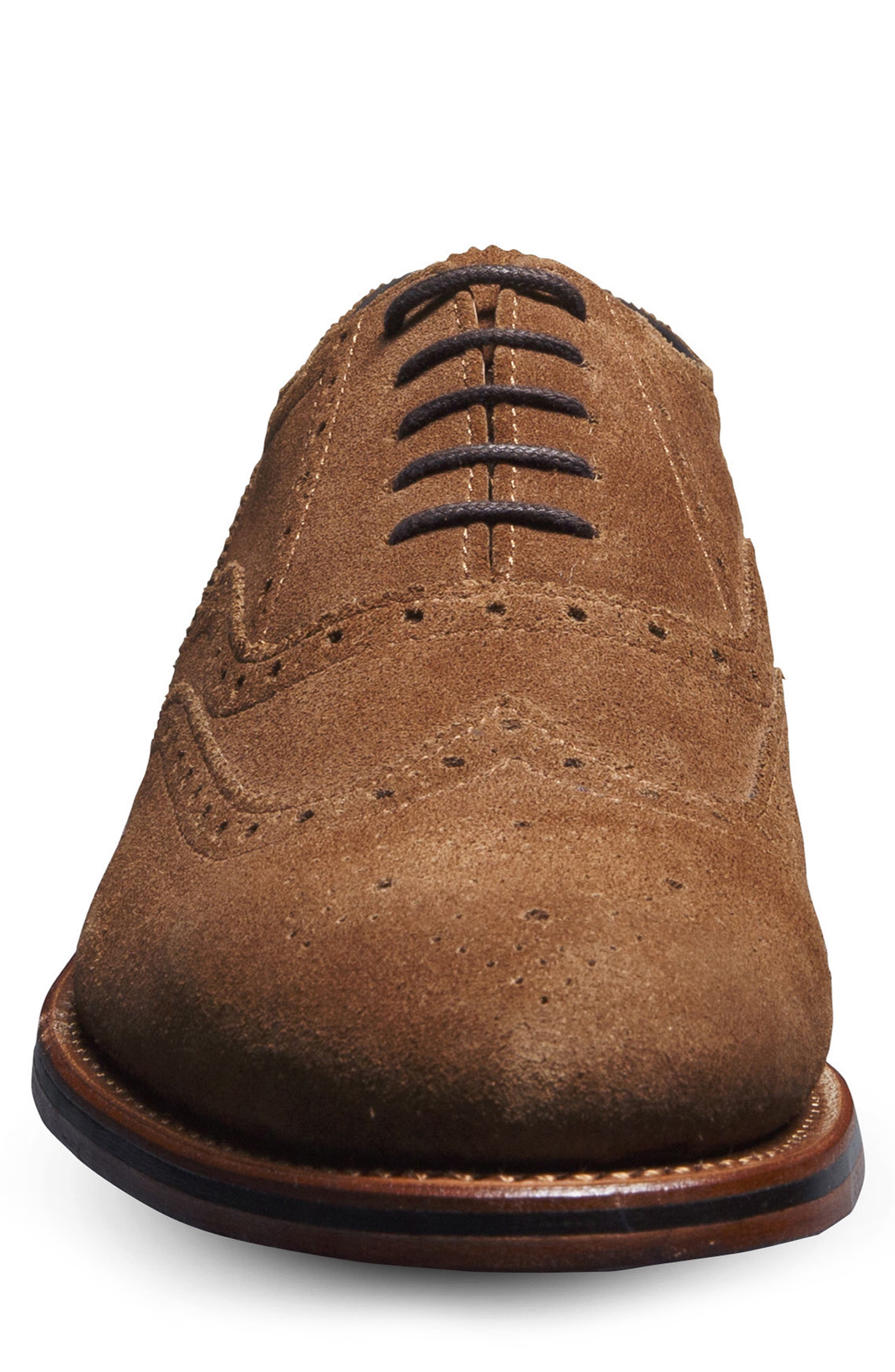 Allen Edmonds Hendrix Leather Wingtip Oxford in Saddle at Nordstrom Rack, Size 11