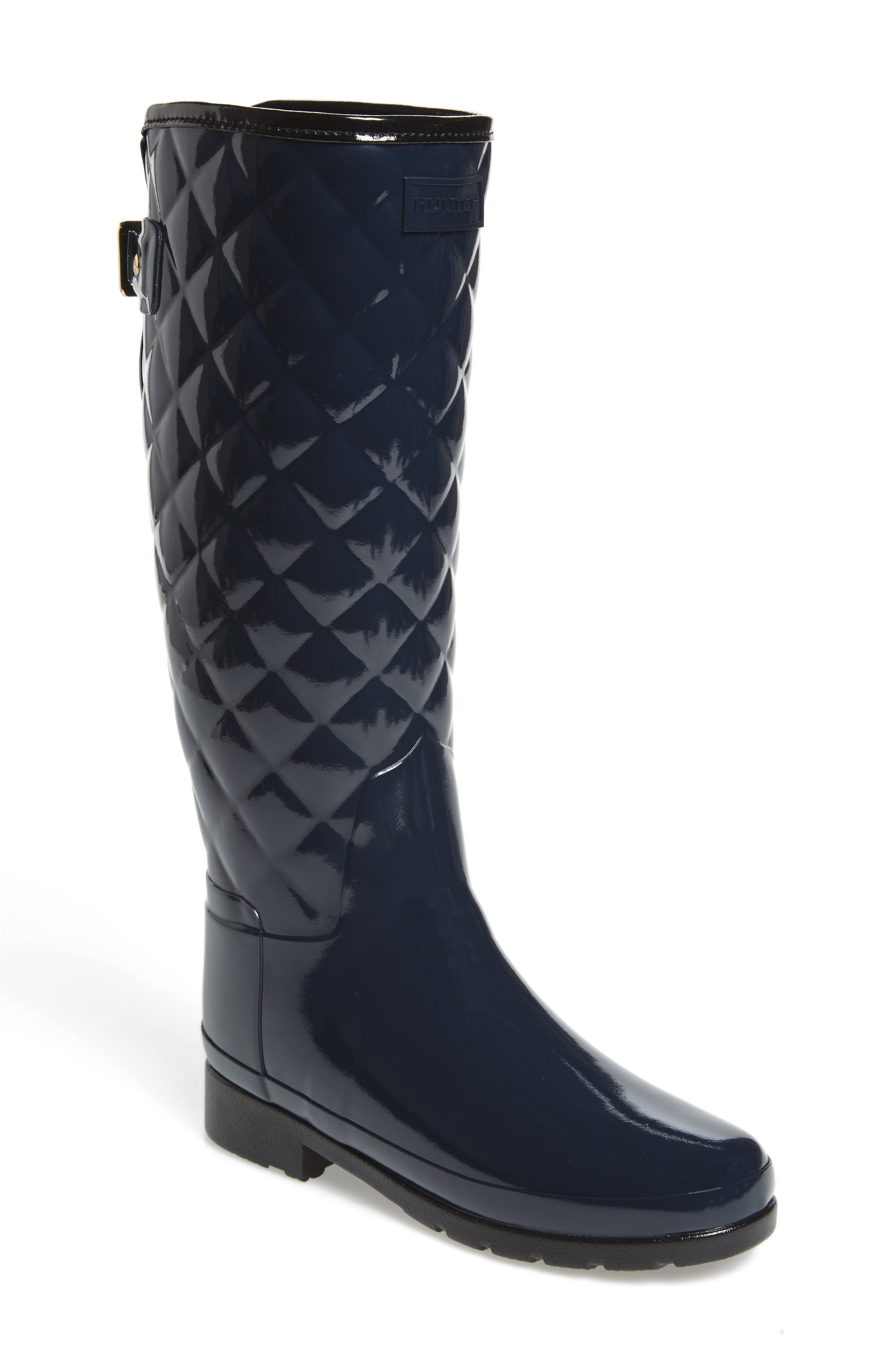 hunter quilted tall boots