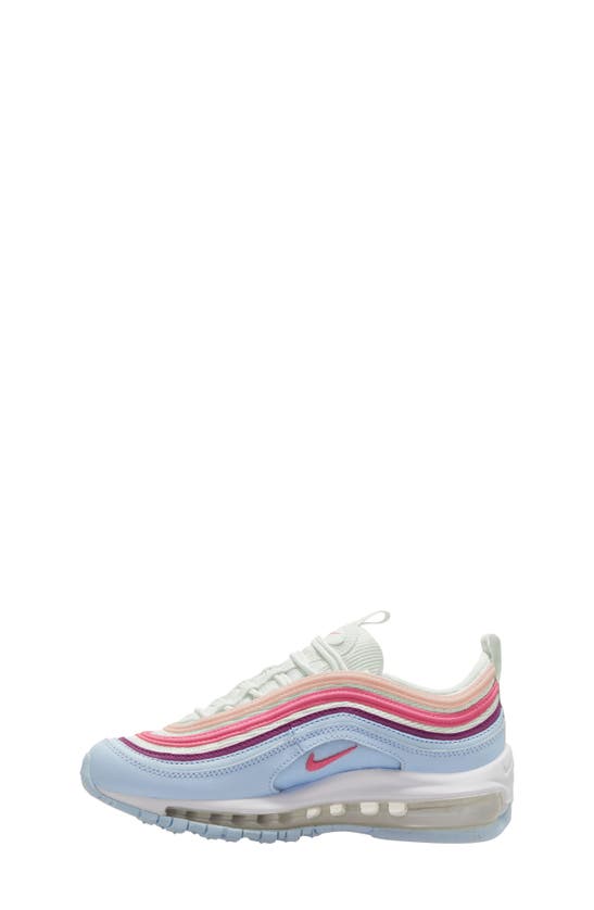 Shop Nike Kids' Air Max 97 Sneaker In White/ Pink/ Blue/ Viotech
