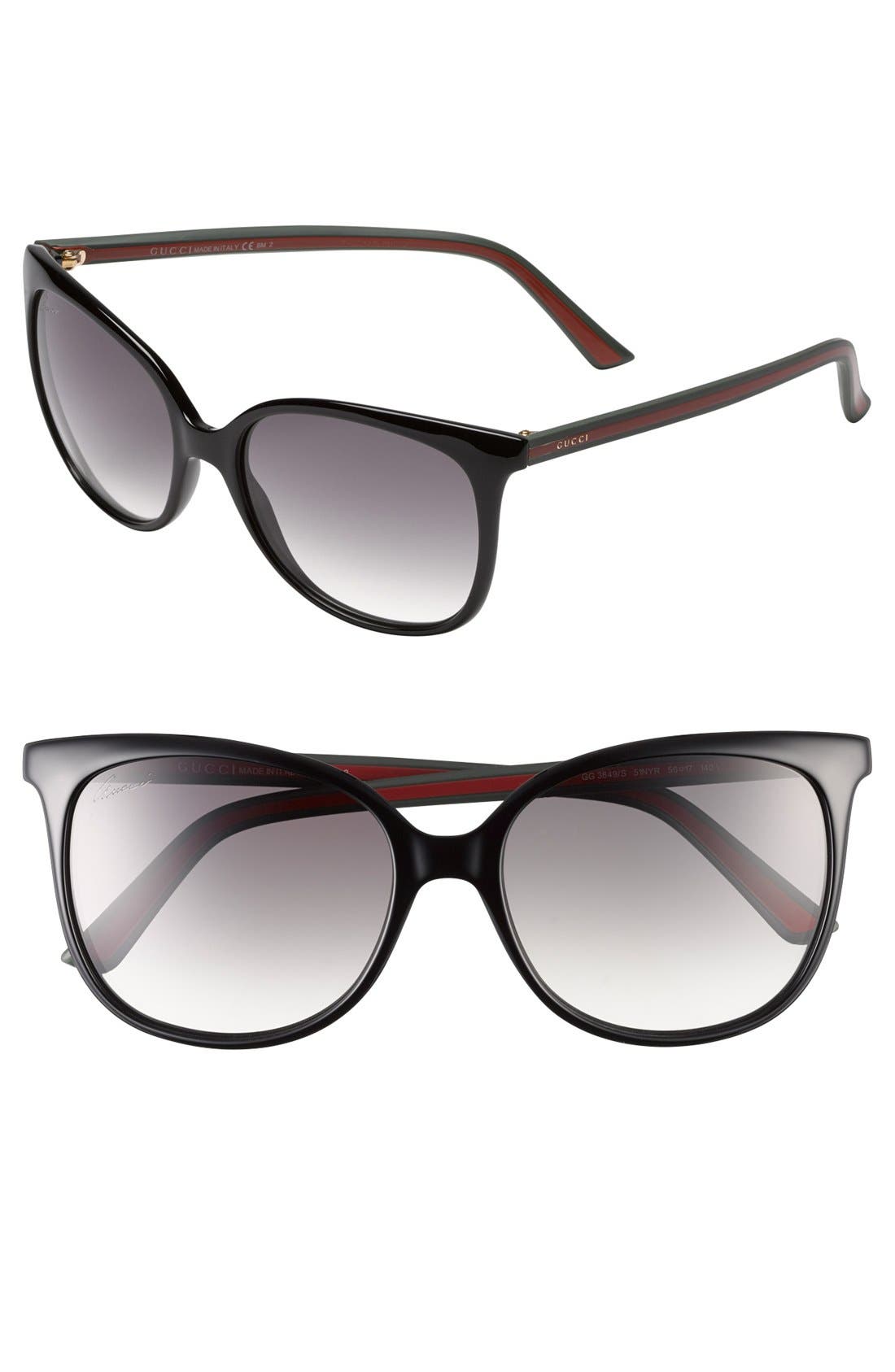 Gucci 56mm Sunglasses Nordstrom