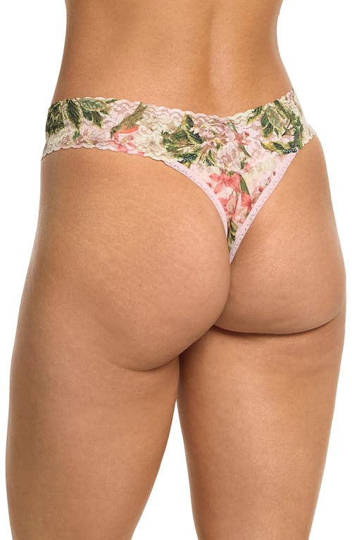 Shop Hanky Panky Print Original Rise Thong In French Garden