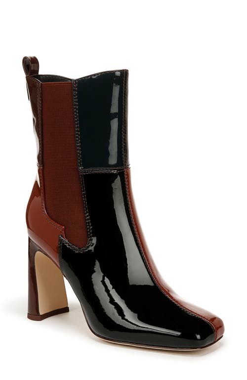 Circus Ny By Sam Edelman Elle Bootie In Black/ginger Copper