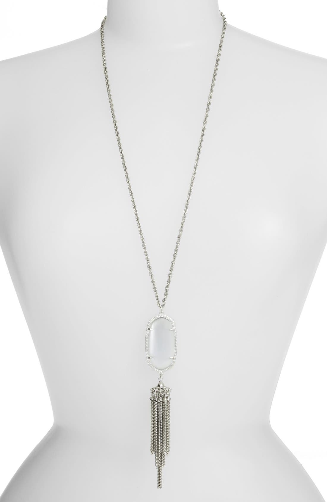 Kendra Scott 'Rayne' Tassel Pendant Necklace Nordstrom