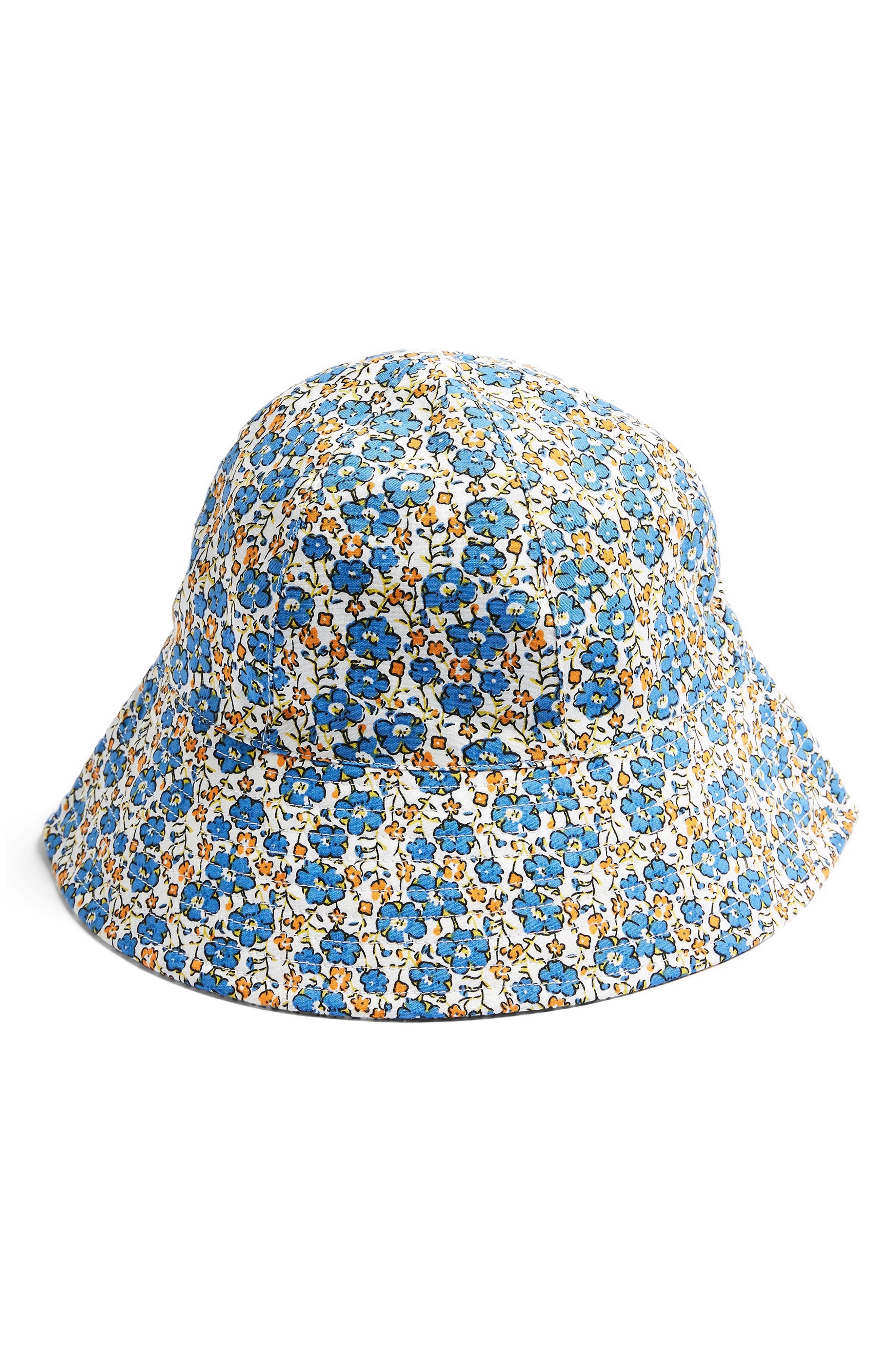 floral print bucket hat
