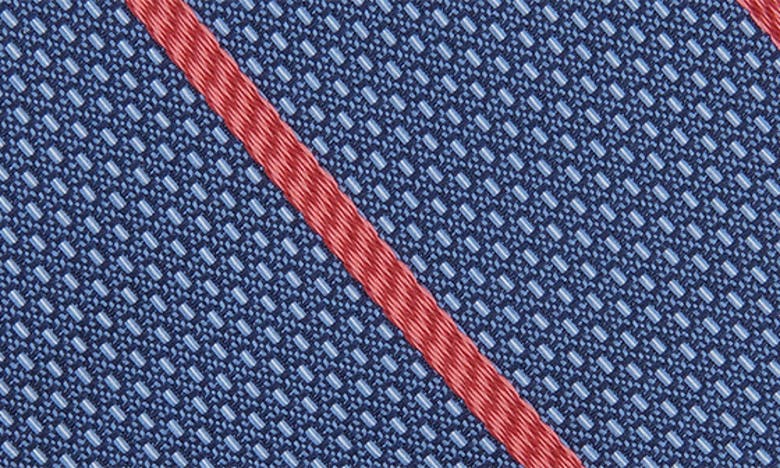 Shop Savile Row Co Toderi Stripe Tie In Rose