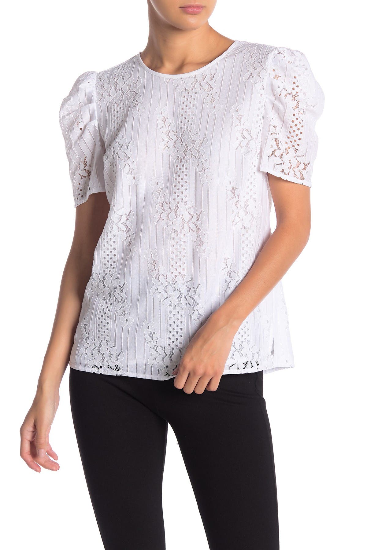 vince camuto lace top