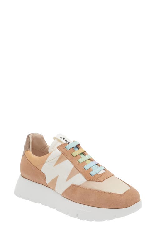 Wonders Odisei Sneaker In Trend Natural/nylon Sand