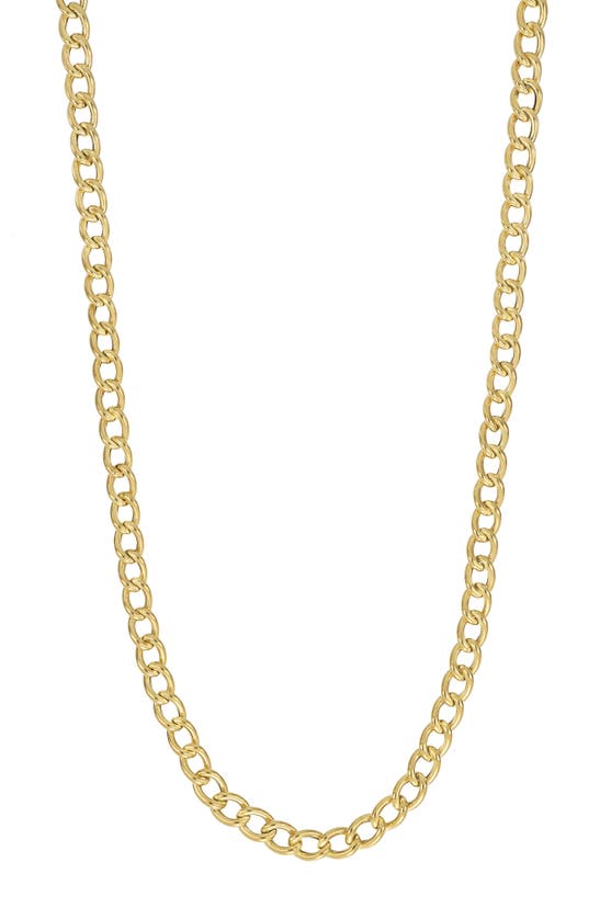 Bony Levy 14k Yellow Gold Curb Chain Necklace