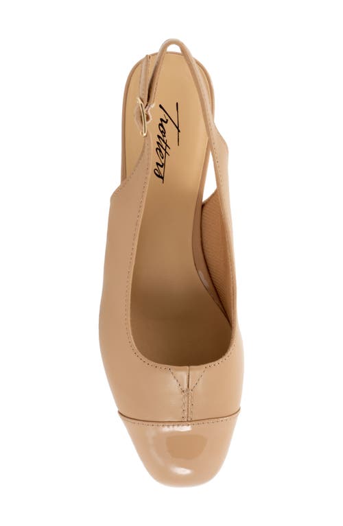 Trotters 'dea' Slingback In Nude