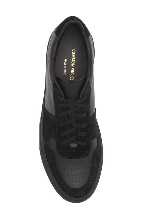 Shop Common Projects Bball Duo Sneaker In Black