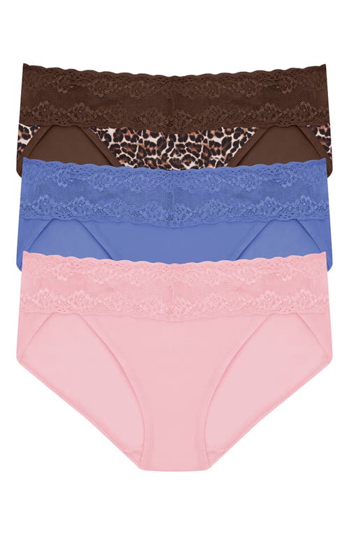 Bliss Perfection 3-Pack Bikini Briefs in Peony Pack