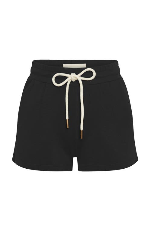 The Standard Stitch The Jogger Short In Vintage Black