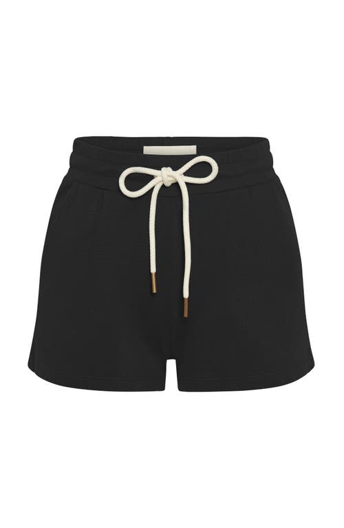 Shop The Standard Stitch The Jogger Short In Vintage Black