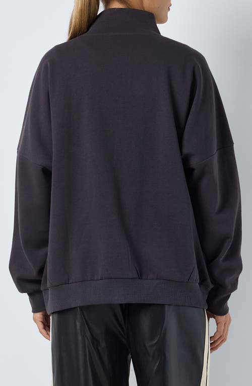 NOISY MAY NOISY MAY ALDEN HALF ZIP SWEATSHIRT 