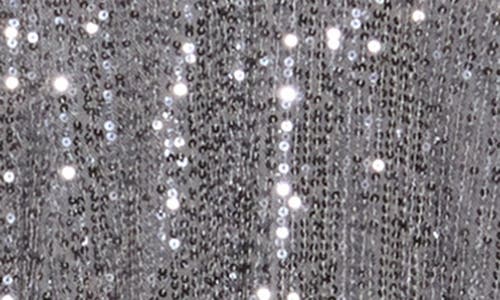 Area Stars Ria Sequin Jumpsuit In Silver