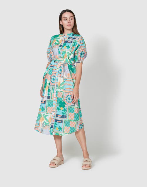 Walnut Melbourne Berlin Shirt Dress In Copacabana