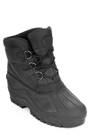 Polar Range Men's Snow Boots In Black